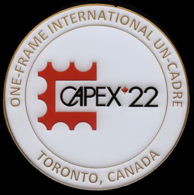 Medal of Paleophilatelie website at CAPEX 2022 in Toronto 2022