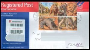 Decorated prepaid "Registered Post" envelops of Australian Post