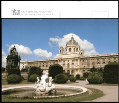 The Museum of Natural History in Vienna on postcard