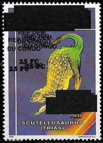 Stamps of the Democratic Republic of the Congo 2000, overprinted on Zaire stamps