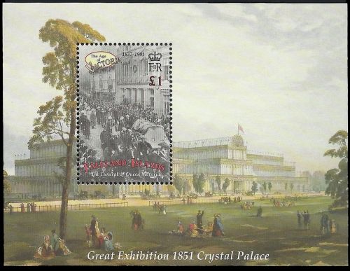 Queen Victoria on stamp of Great Britain 2019