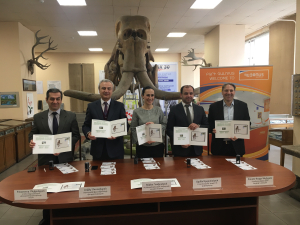 presentation of Flora and fauna of the ancient world (III): Mammuthus Trogontherii stamp of Armenia 2019