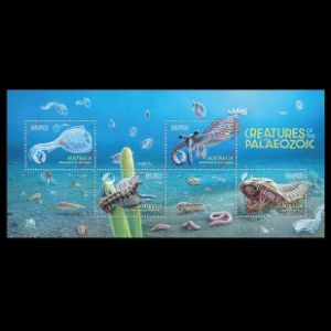 Creatures of the Palaeozoic on stamps of Australia 2026