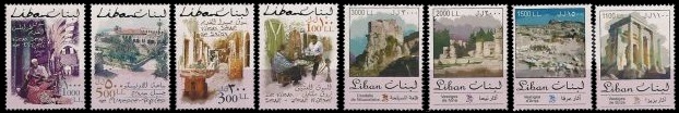 Definitive stamps of Lebanon 2002