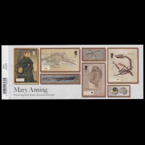 Tyrannosaurus on coin and FDC of Great Britain 2024