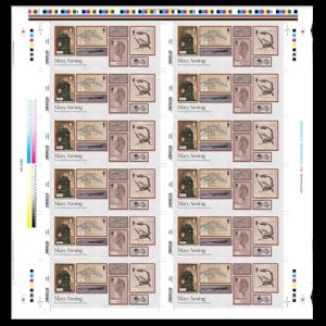 Tyrannosaurus on coin and FDC of Great Britain 2024