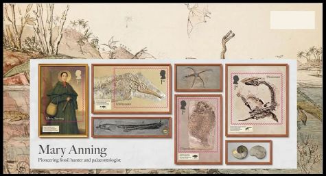 Duria Antiquior at the Presentation Pack of the Royal Mail