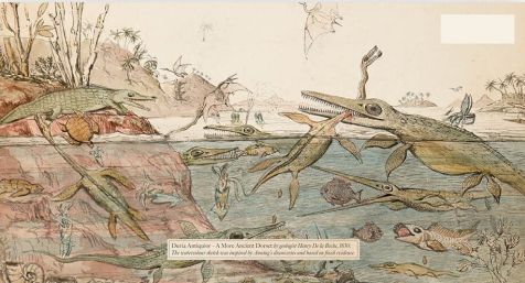 Duria Antiquior at the Presentation Pack of the Royal Mail