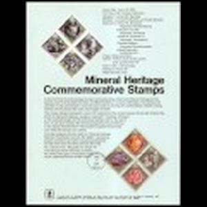 USPS Souvenir Page with the Mineral stamps of USA 1974