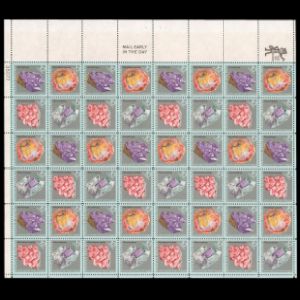 Thomas Jefferson on stamps of USA 1954