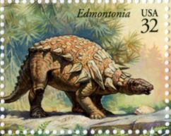 Edmontonia on stamp of USA 1997
