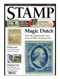 Cover of UK philatelic magazione Stamp Magazine from 2016