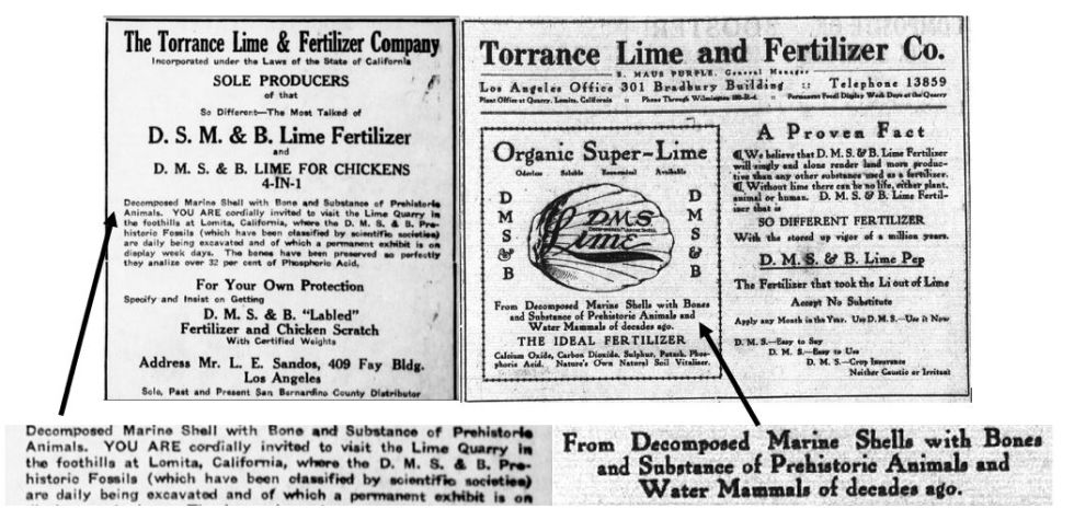 Ads of Torrance Lime & Fertiliser Company