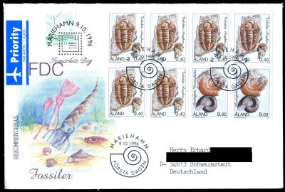 Gallery of Paleontology and Paleoanthropology related FDC covers