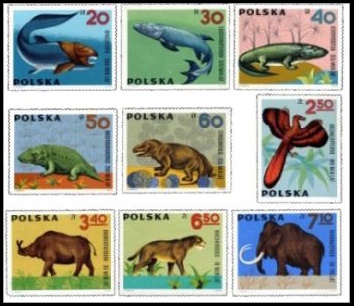 Paleontology in Philately