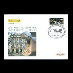 Bicentenary of Museum fuer Naturkunde in Berlin on postmark of Germany 2010