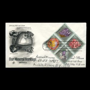 Creatures of the Palaeozoic on FDC of Australia 2026