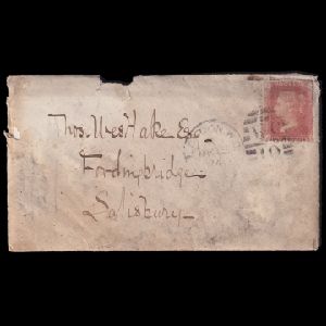 Historical 1874 letter from Ernest Westlake to his father Thomas Westlake regarding geological field findings