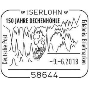 Cave bears fossil-found place on commemorative postmark of Germany 2018