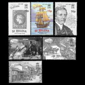 HMS Beagle on 200 years of colonization of Australia stamp from  2001