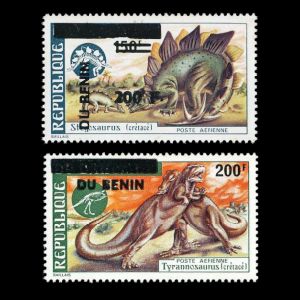 Dinosaurs on stamps of Benin 1994