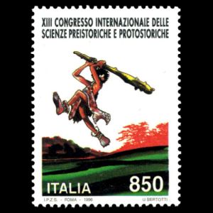 XIII International Congress on pre- and proto-history on stamp of Italy 1996