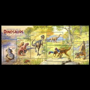 Dinosaurs on stamps of Australia 2013