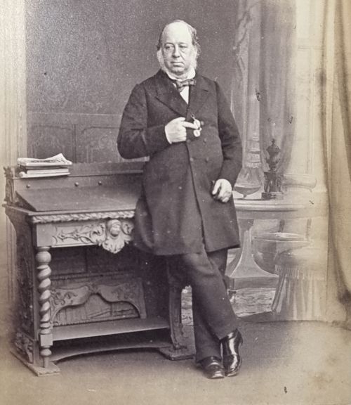 Portrait of John Gould, c. 1864, by Ernest Edwards